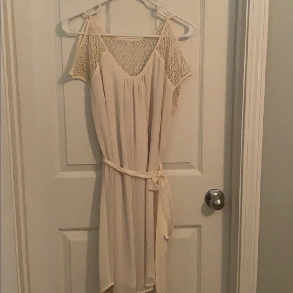 White short dress